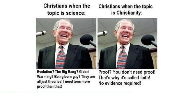The religions of Abraham and the double standard they receive